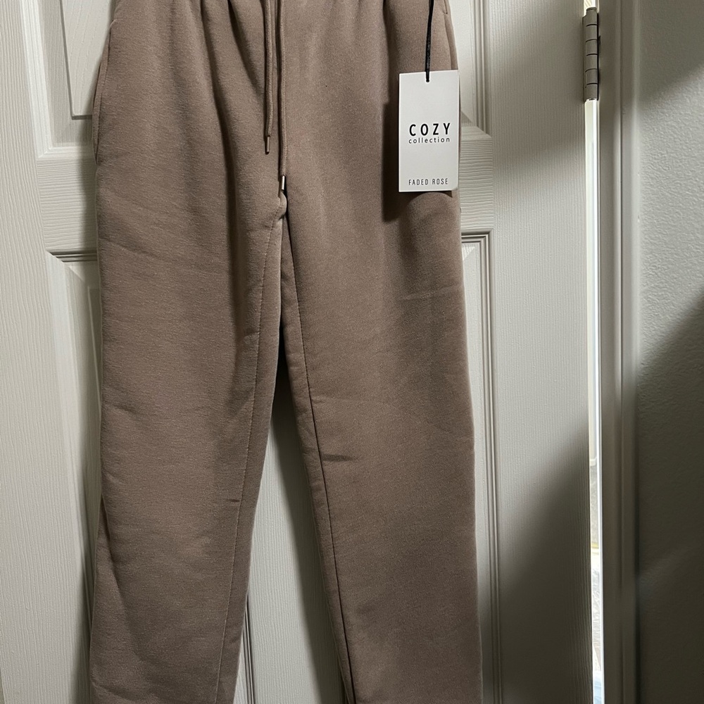 Cozy Collection Taupe Joggers